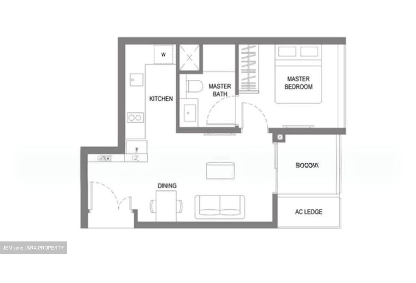 Twin Vew (D5), Apartment #530539901